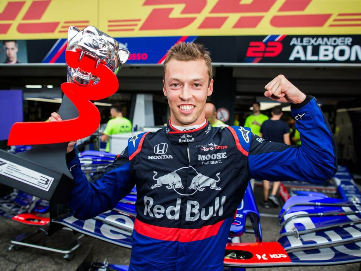 Kvyat (pilote F1) qui est sa femme