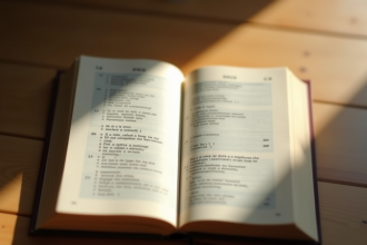 Livre de grammaire française ouvert sur un bureau ensoleille avec focus sur 'il a pris' et 'il a prit'
