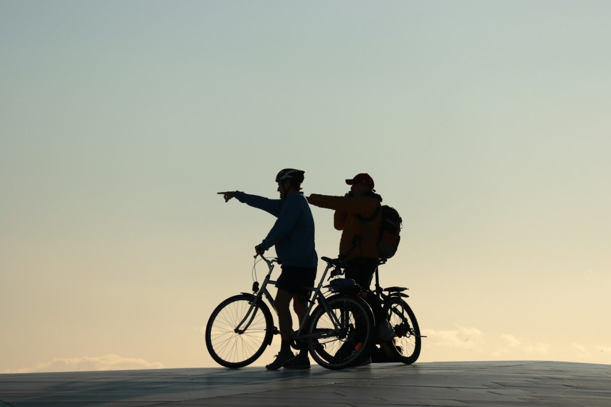 deux cyclistes